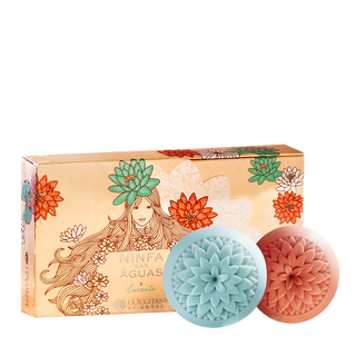 Kit Sabonetes Flor Ninfa das Águas